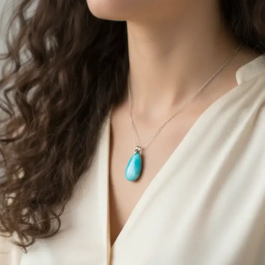 Pendentif en Amazonite (PE1711 - 1)