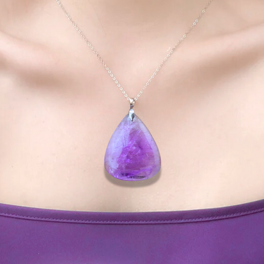 Pendentif en Améthyste (PE1149-10)