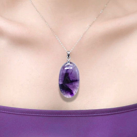 Pendentif en Améthyste (PE1149-20) - ENAE Minéraux