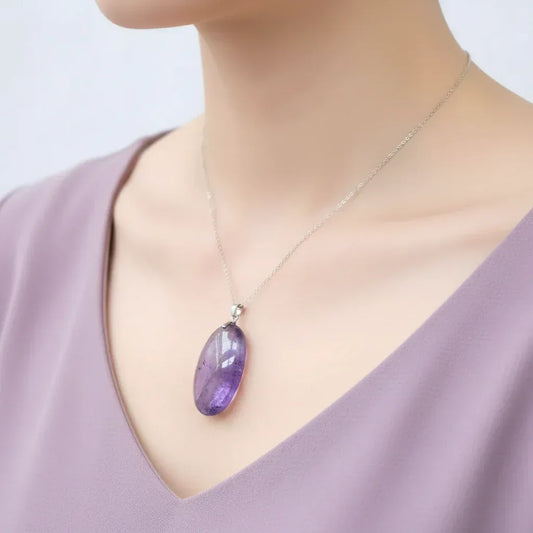 Pendentif en Amétrine (PE1149-18)