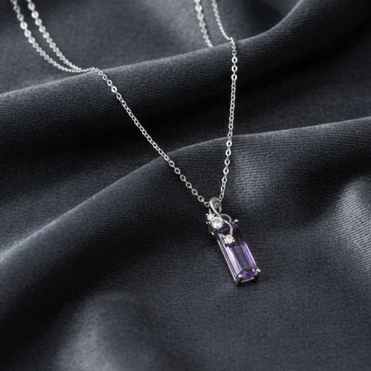 Pendentif en Améthyste (PE1292)