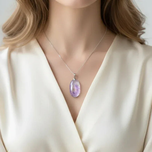 Pendentif en Amétrine (PE2011)