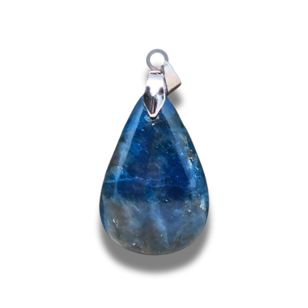 Pendentif en Apatite bleue (PE1654) - ENAE Minéraux