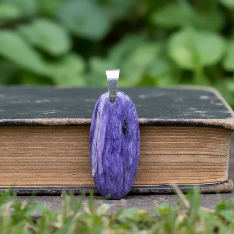 Pendentif en Charoïte (PE1251)