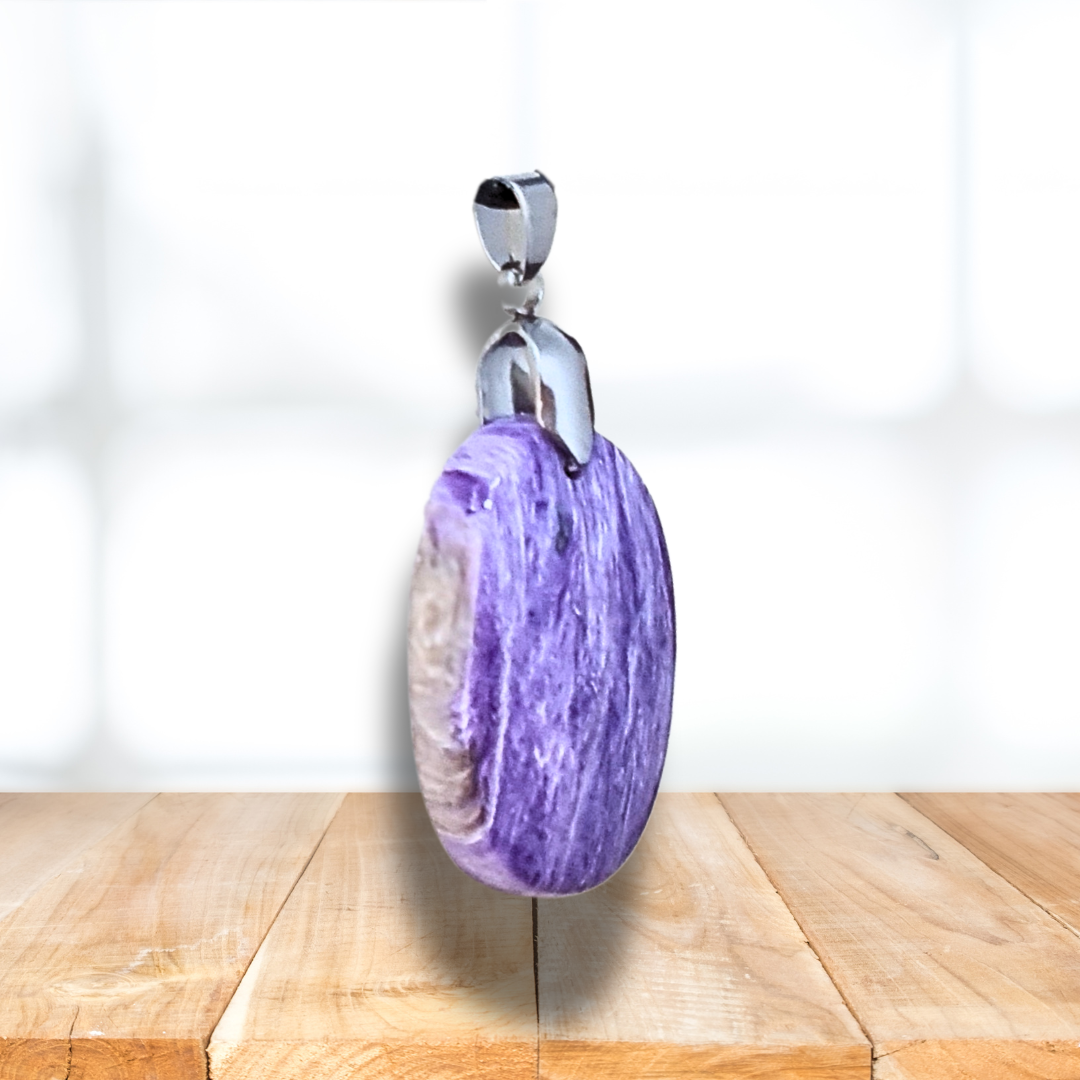 Pendentif en Charoïte (PE1250) - ENAE Minéraux