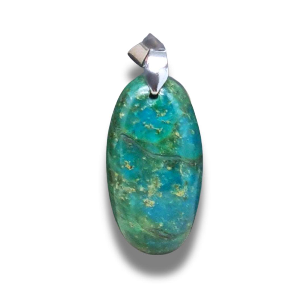Pendentif en Chrysocolle (PE1648)