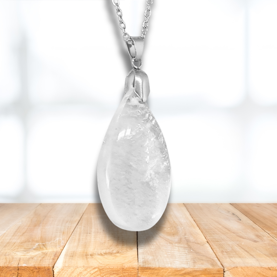 Pendentif en Cristal de roche (PE1793) - ENAE Minéraux