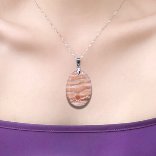 Pendentif en Dolomite (PE792) - ENAE Minéraux