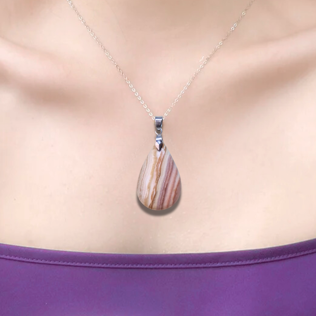 Pendentif en Dolomite (PE793) - ENAE Minéraux