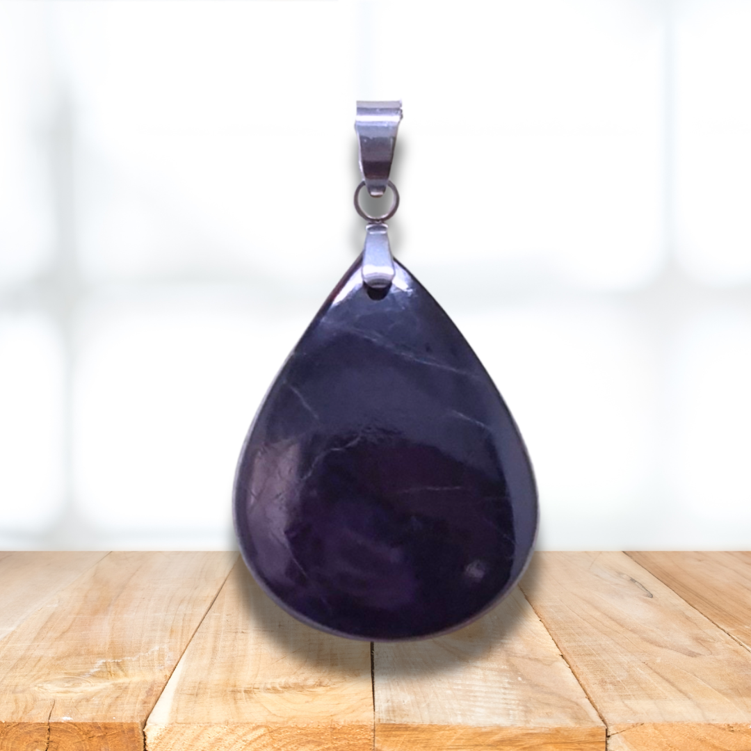 Pendentif en Purpurite (PE1157-2) - ENAE Minéraux