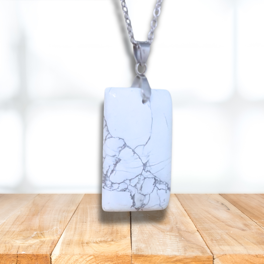 Pendentif en Howlite (PE981) - ENAE Minéraux