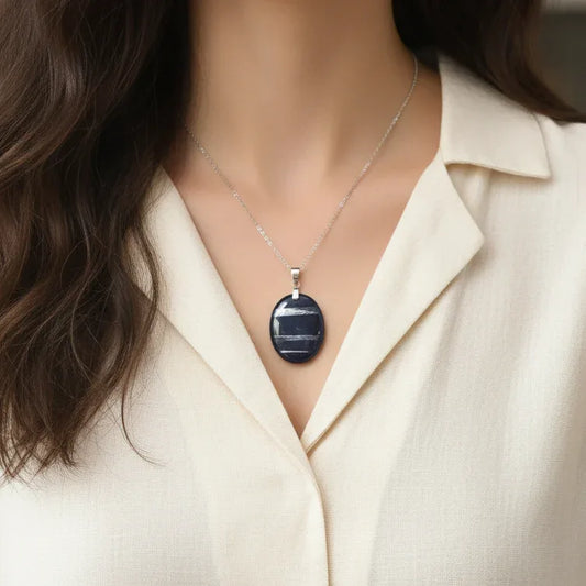 Pendentif en Hypersthène (PE2026)