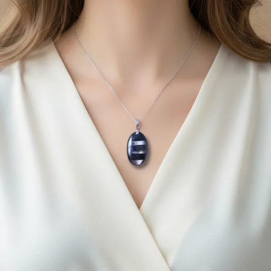 Pendentif en Hypersthène (PE2027)