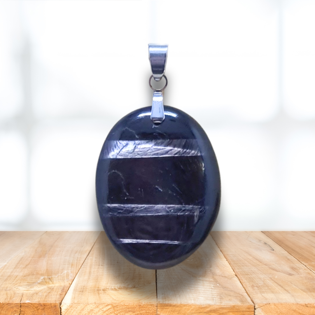 Pendentif en Hypersthène (PE2026) - ENAE Minéraux