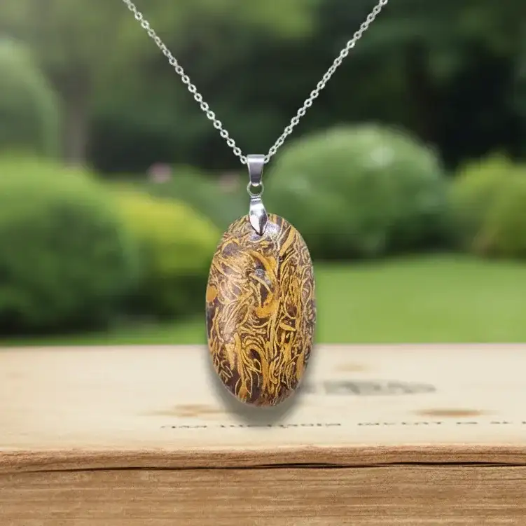 Pendentif en Jaspe Maryam (PE1690)