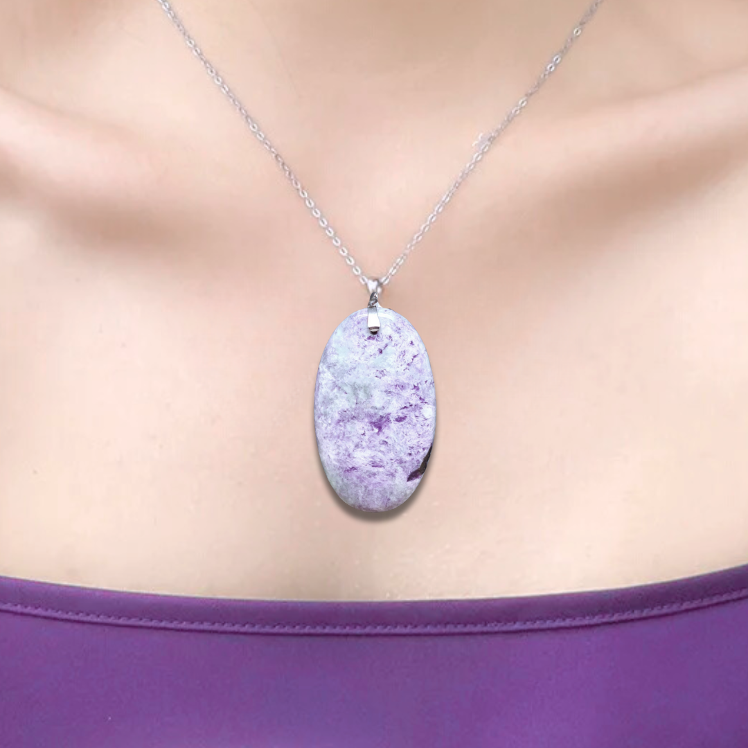 Pendentif en Kämmererite (PE1428) - ENAE Minéraux