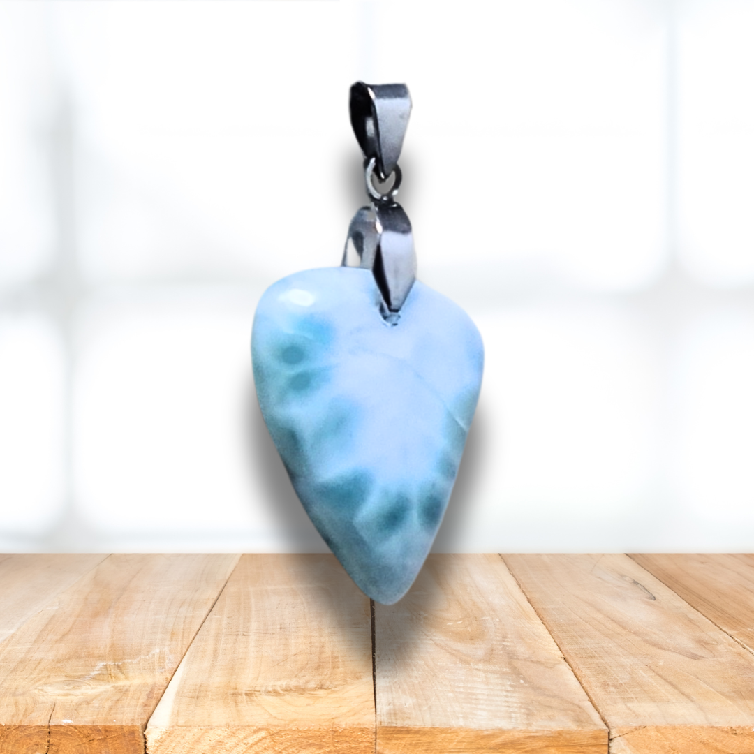 Pendentif en Larimar (PE1419-2) - ENAE Minéraux