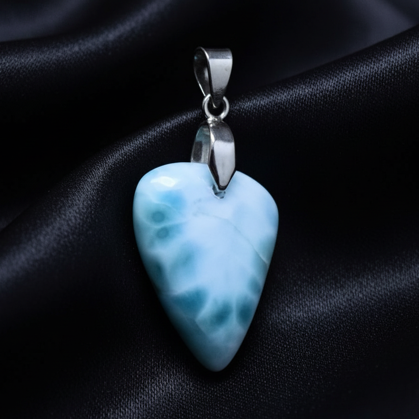 Pendentif en Larimar (PE1419-2)