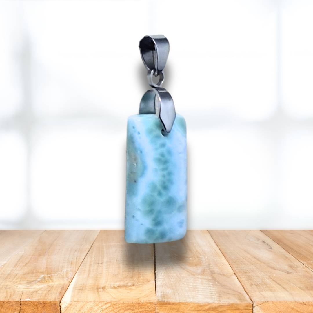 Pendentif en Larimar (PE1843) - ENAE Minéraux