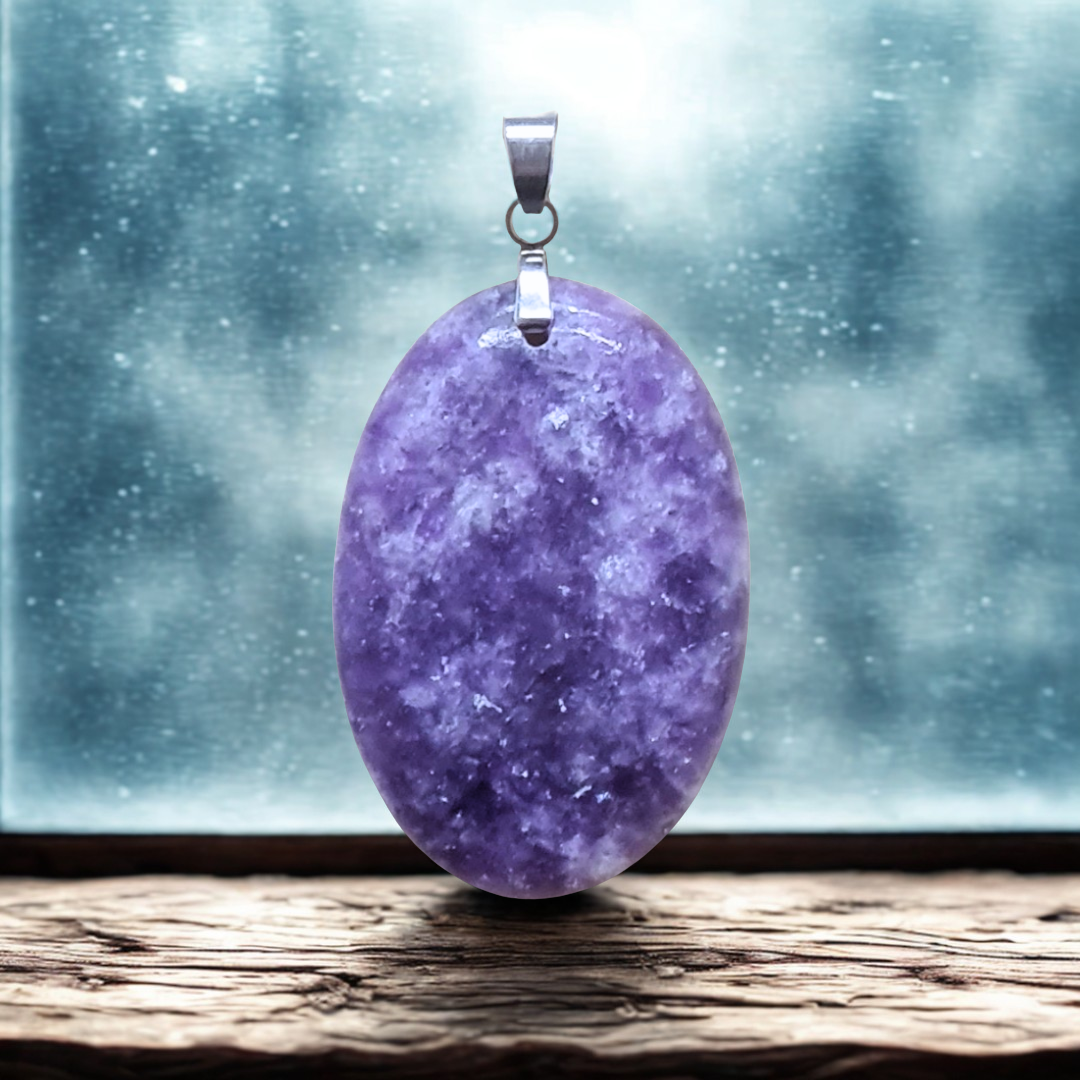 Pendentif en Lépidolite (PE2008)