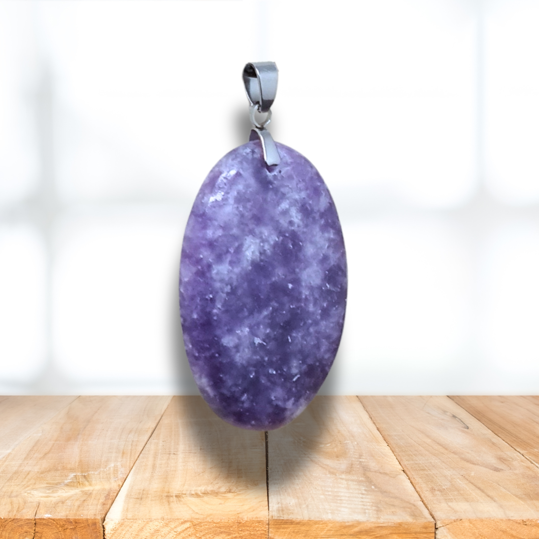 Pendentif en Lépidolite (PE2008) - ENAE Minéraux