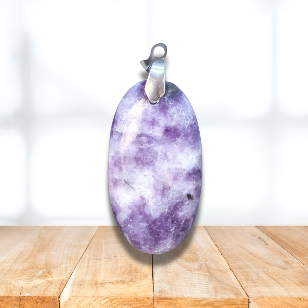 Pendentif en Lépidolite (PE1178) - ENAE Minéraux