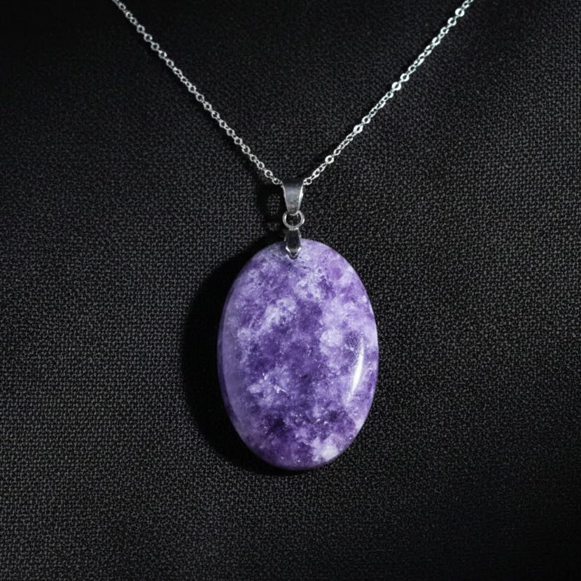 Pendentif en Lépidolite (PE2008)