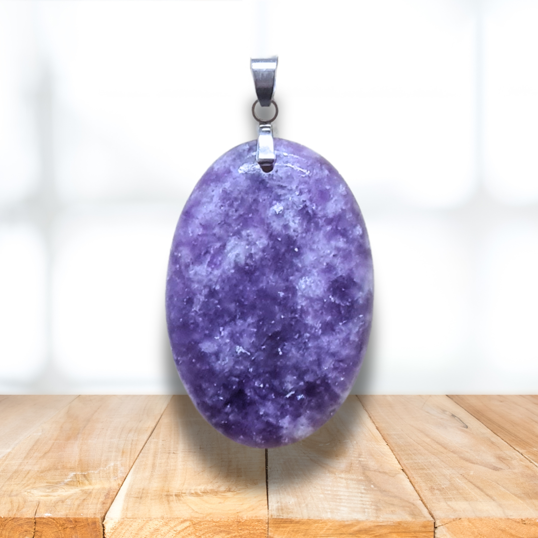 Pendentif en Lépidolite (PE2008) - ENAE Minéraux