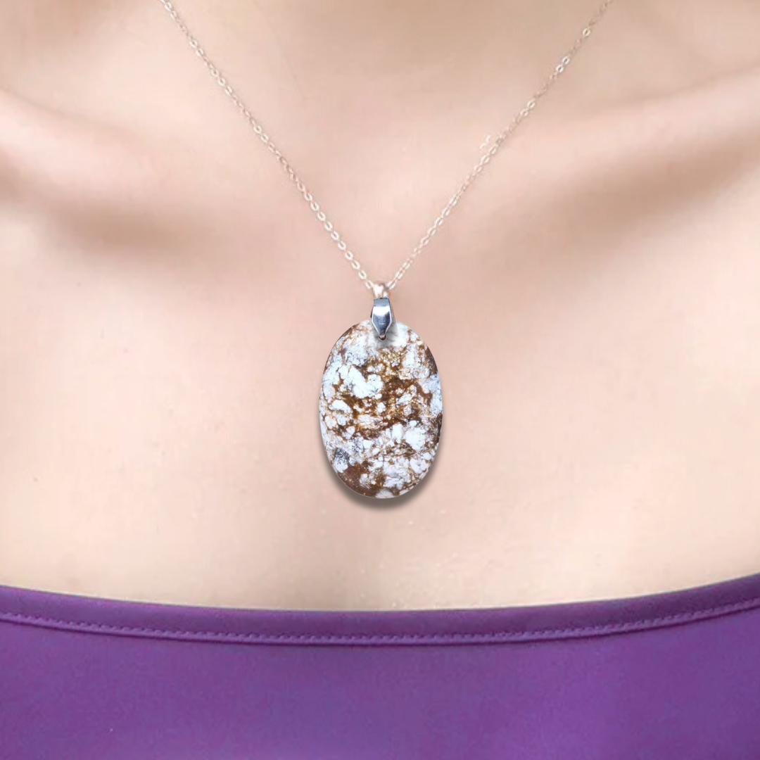 Pendentif en Magnésite (PE1252)