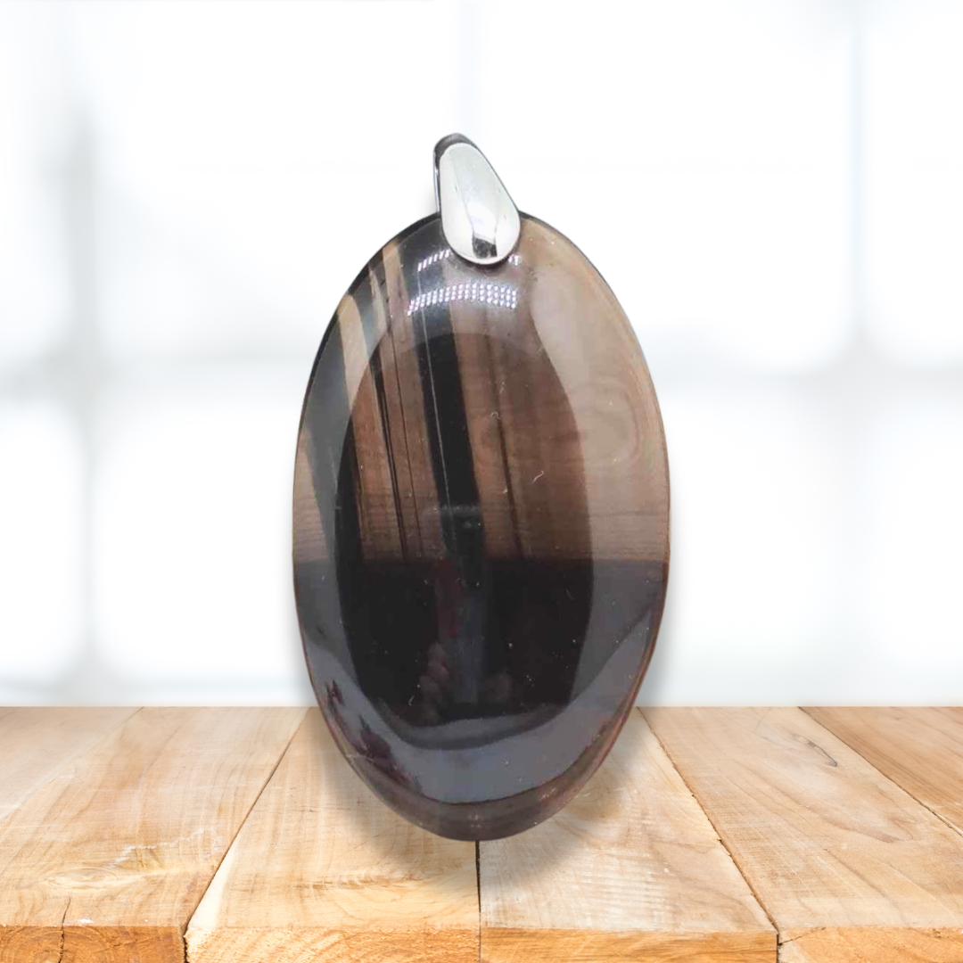 Pendentif en Obsidienne Midnight Lace (PE1521) - ENAE Minéraux