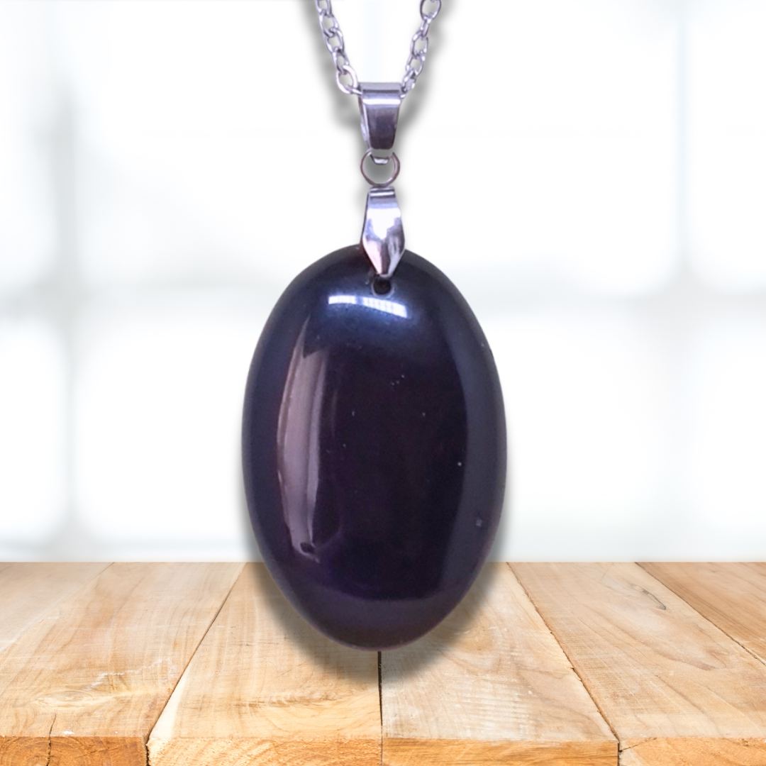 Pendentif en Obsidienne Œil Céleste (PE2048)