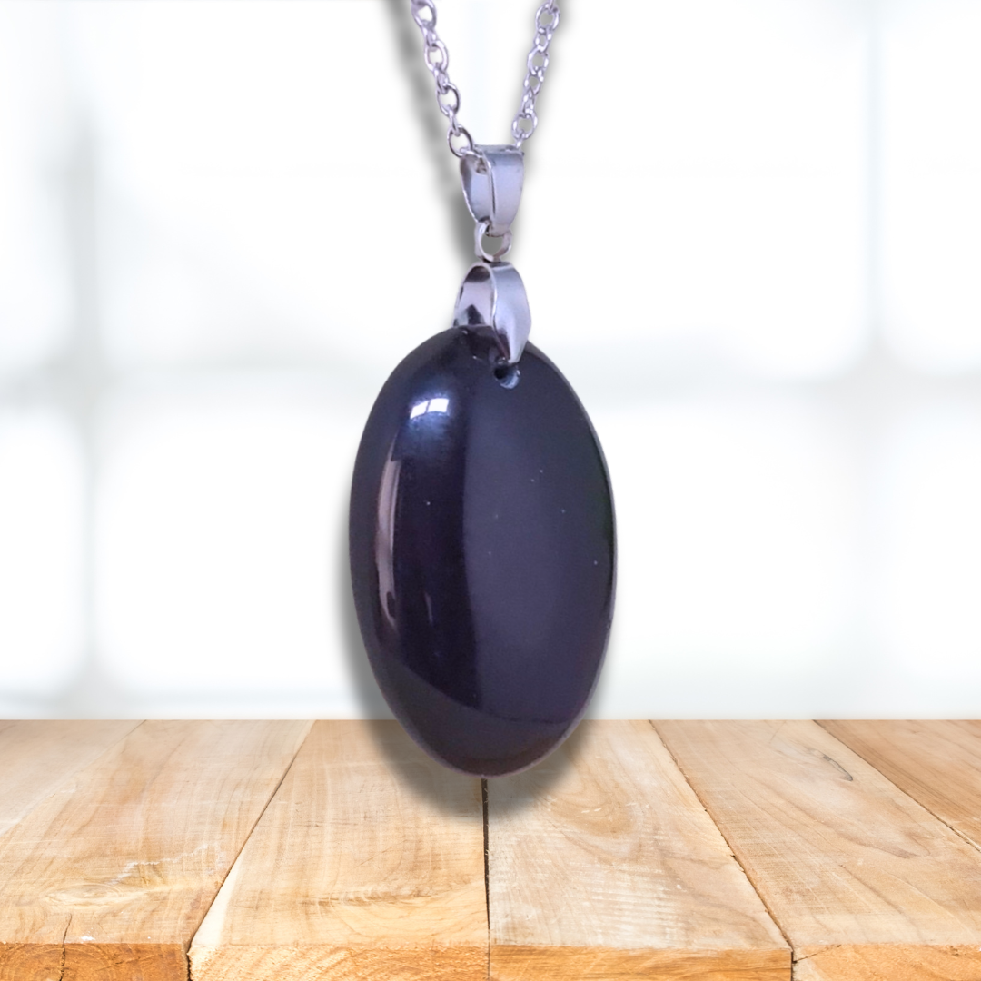 Pendentif en Obsidienne Œil Céleste (PE2048)