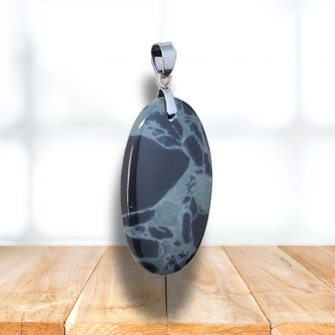 Pendentif en Obsidienne Spider (PE1150-4) - ENAE Minéraux