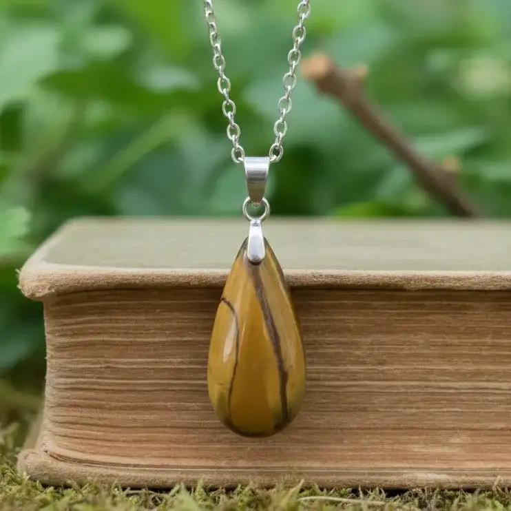 Pendentif en Œil de Tigre (PE1934)