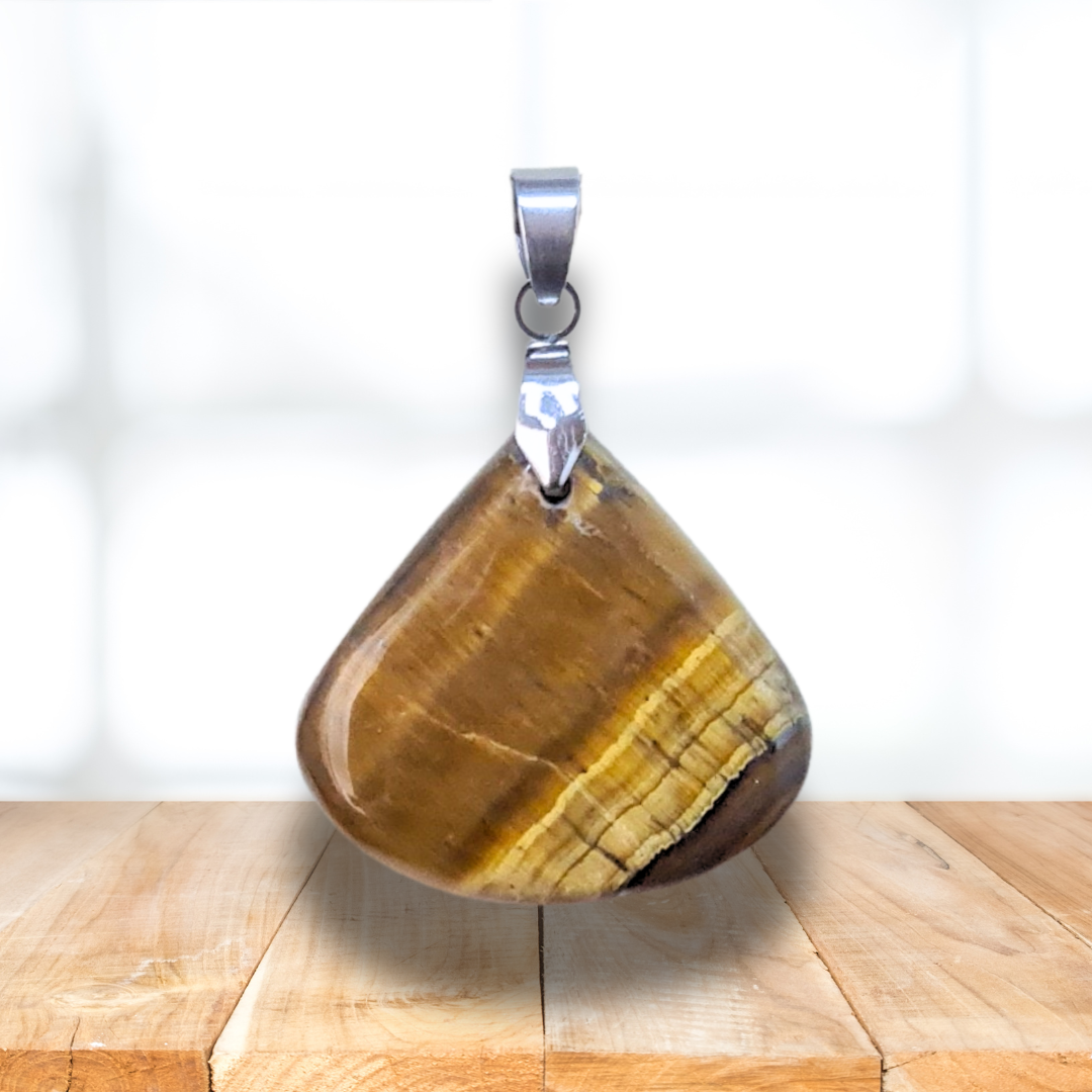 Pendentif en Œil de Tigre (PE1935)
