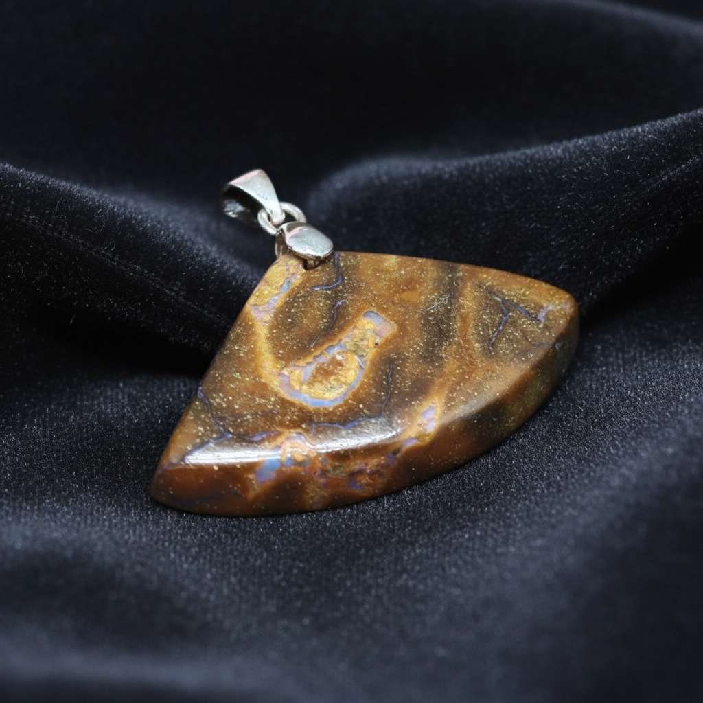 Pendentif en Opale Boulder (PE1316)