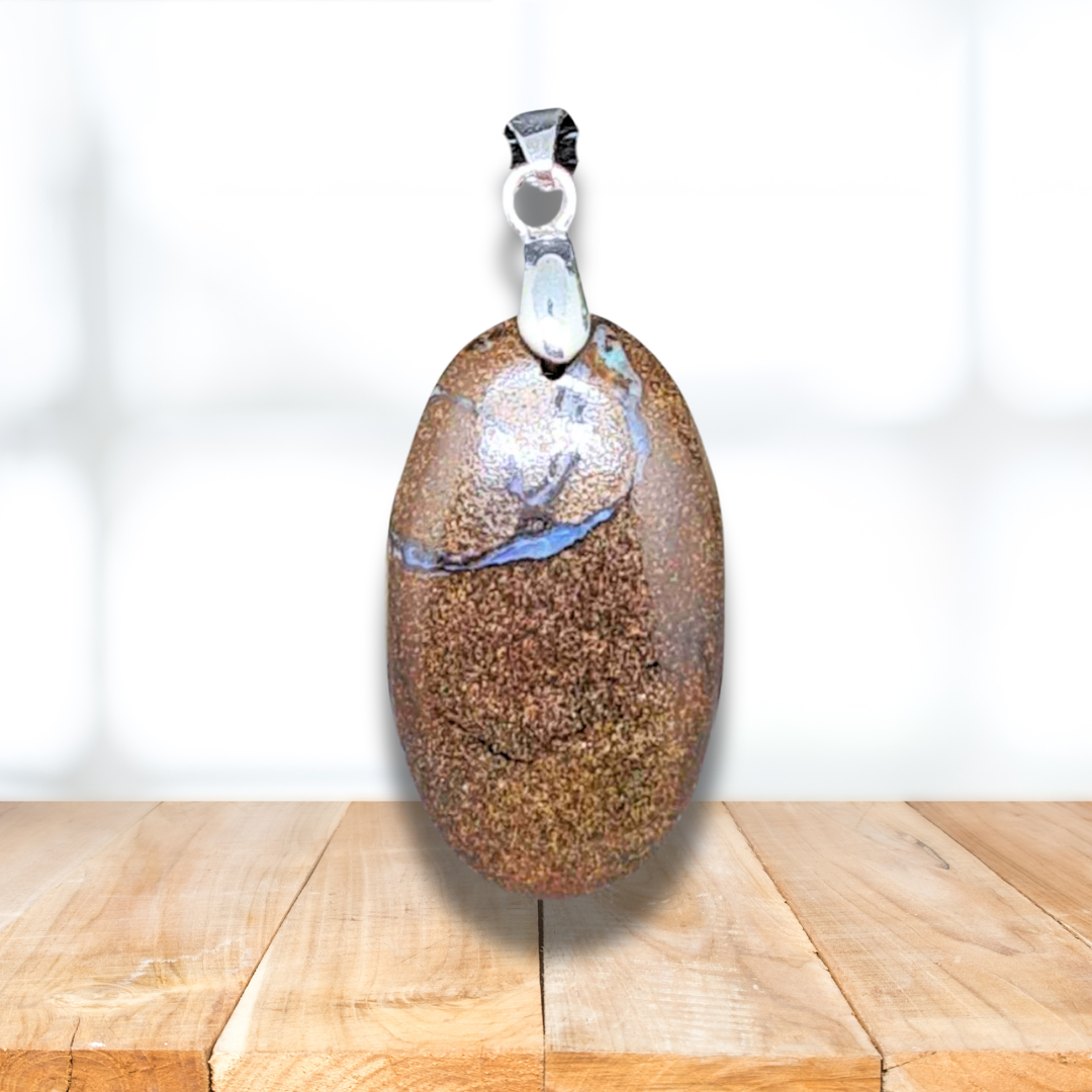Pendentif en Opale Boulder (PE1313) - ENAE Minéraux