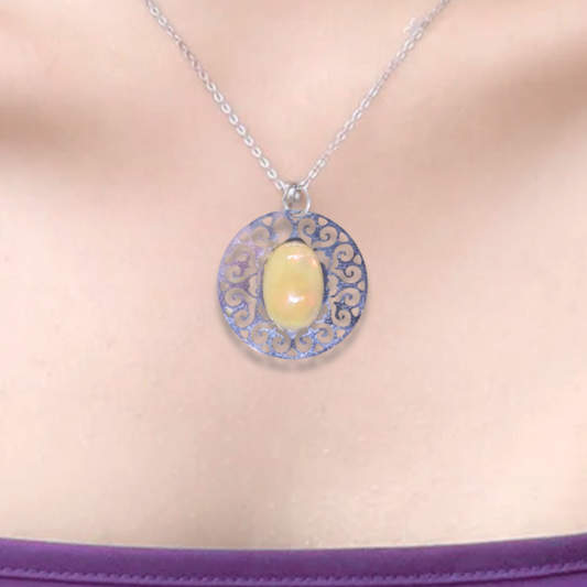 Pendentif en Opale Welo (PE1374-1)