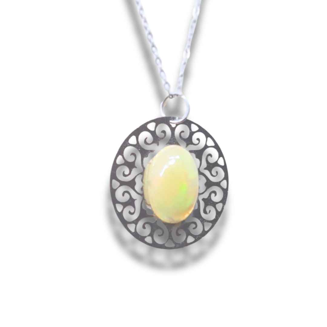 Pendentif en Opale Welo (PE1374-1)