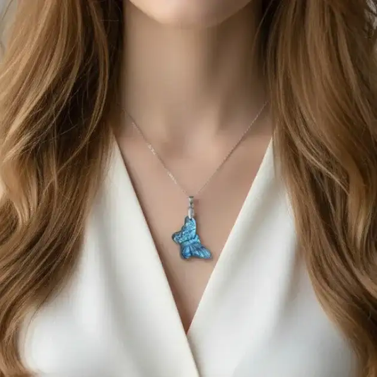 Pendentif papillon en Labradorite (PE1997 - 1)