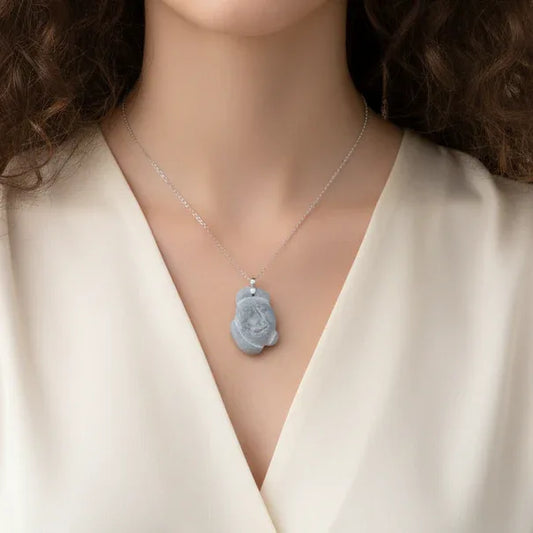 Pendentif en Pierre de Fée du Canada brute (PE1214-4)