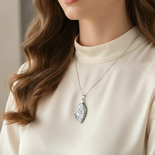 Pendentif en Pinolite (PE991)