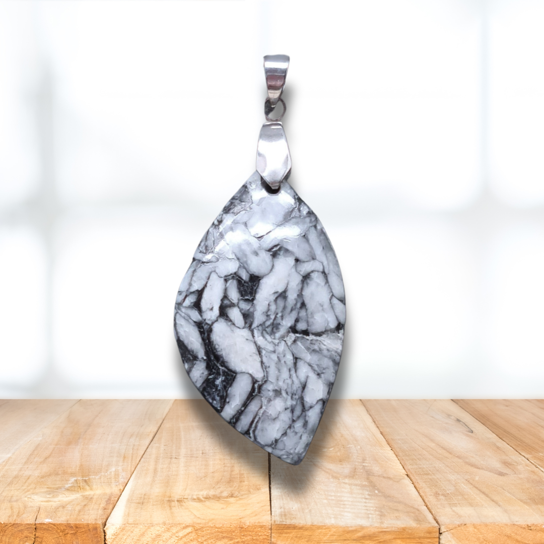 Pendentif en Pinolite (PE991) - ENAE Minéraux