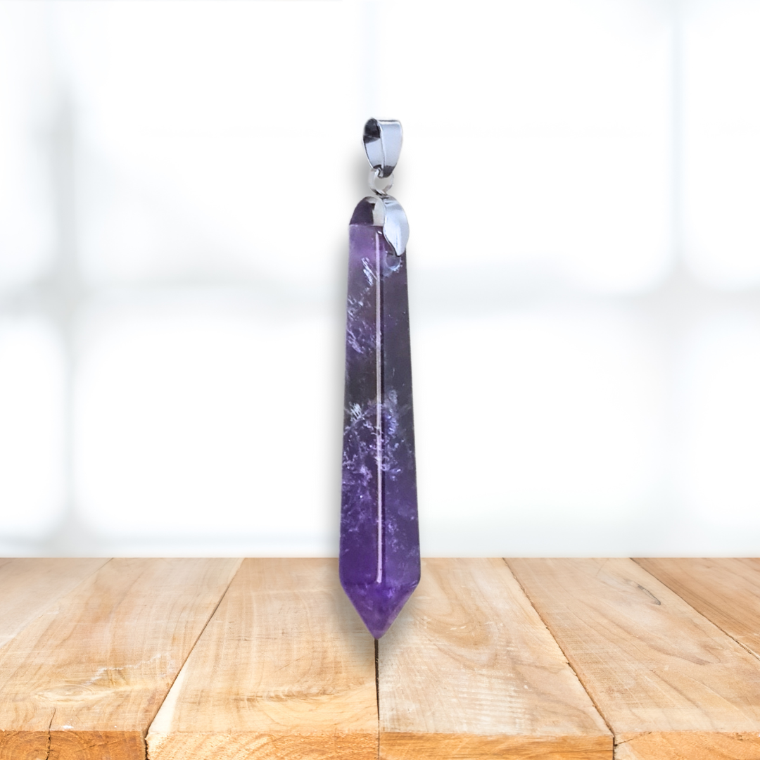 Pendentif ou pendule en Améthyste (PE1992-2)