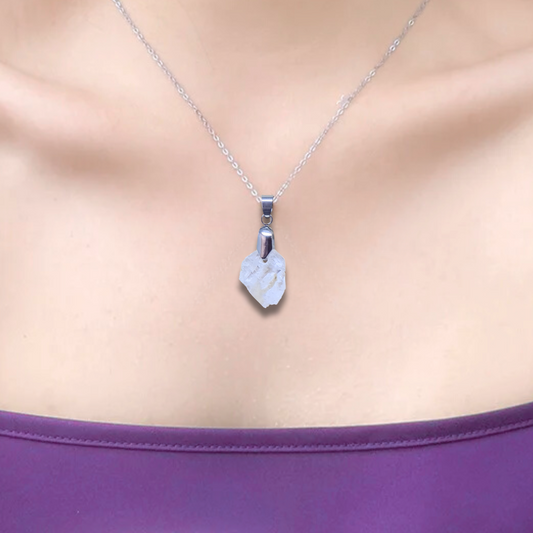 Pendentif en Quartz à âme brut (PE1928)