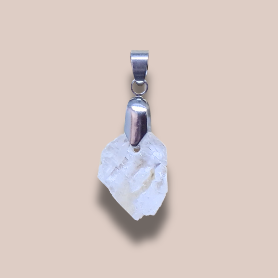 Pendentif en Quartz à âme brut (PE1928)