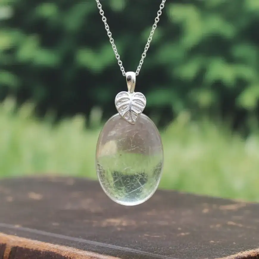 Pendentif en Quartz fumé (PE1988)