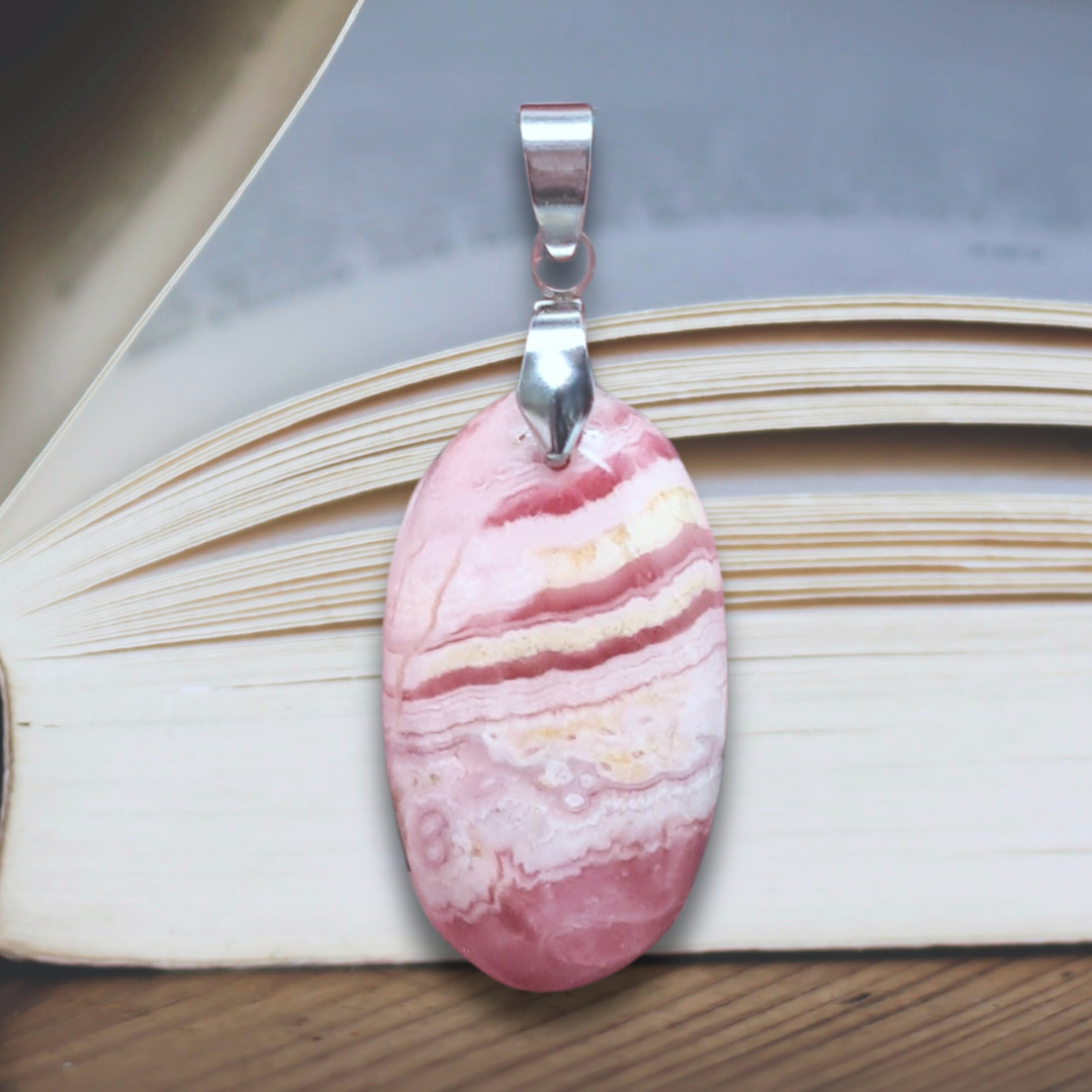 Pendentif en Rhodochrosite (PE1202)