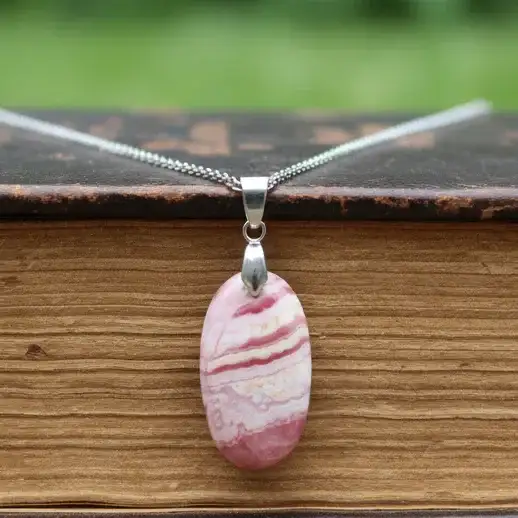 Pendentif en Rhodochrosite (PE1202)
