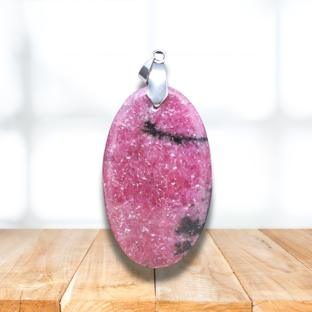 Pendentif en Rhodonite (PE1493) - ENAE Minéraux